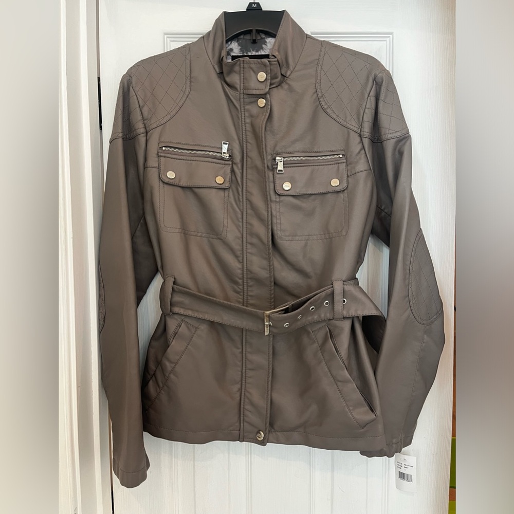 Steve Madden women’s jacket, size L, grey